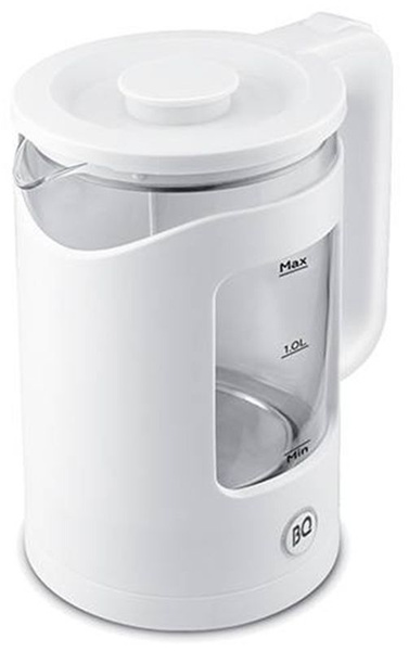 Купить электрический чайник BQ BQ-KT2000G белый, Пластик/стекло по ...