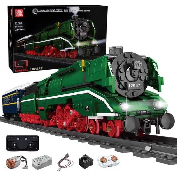 Конструктор Mould King 12007 Немецкий экспресс BR18 на радиоуправлении ...
