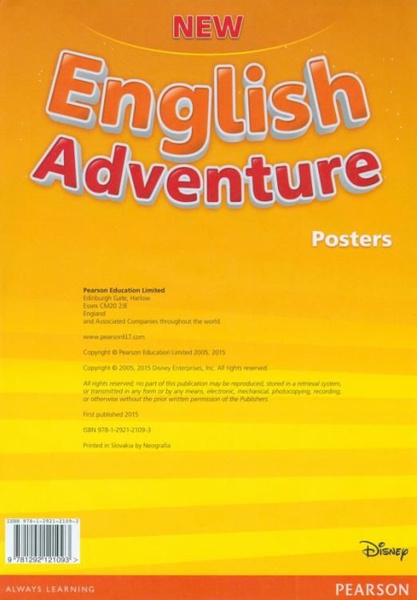 New English Adventure. Starter B. Posters | Нет автора - купить с