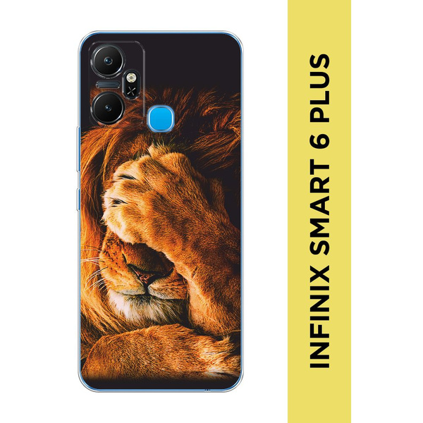 Силиконовый чехол на Infinix Smart 6 Plus / Инфиникс Смарт 6 Плюс ...