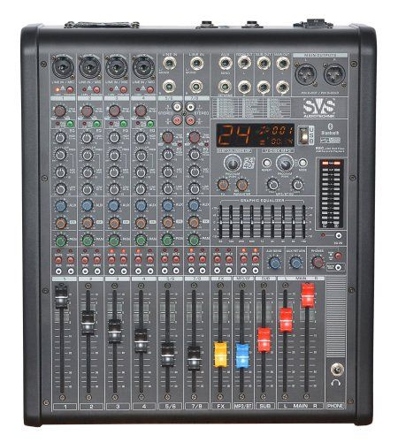 SVS Audiotechnik mixers PM-8A Активный аналоговый микшерный пульт, 8 ...