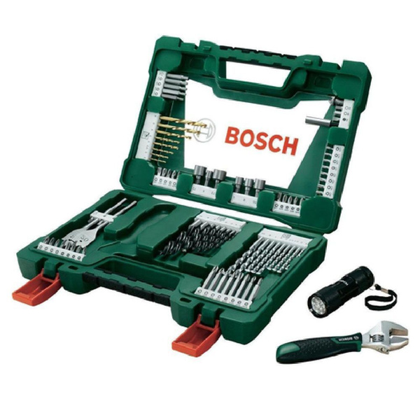 Набор бит и сверл Bosch V-line 83 предмета, жесткий кейс 2607017193 ...