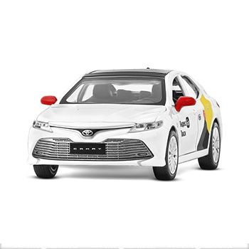 Яндекс Go машинка металлическая 1:34 Toyota Camry, цвет белый 1шт ...