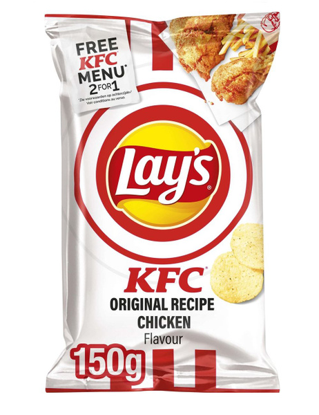 Чипсы Lay's KFC Chicken / Цыпленок КФС, 150 гр - купить с доставкой по ...