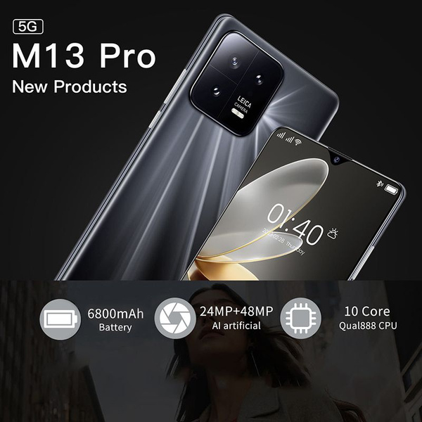 Смартфон GZLANG Android 12, 24 МП+48 МП, сеть 5G, 10 ядер, две SIM ...