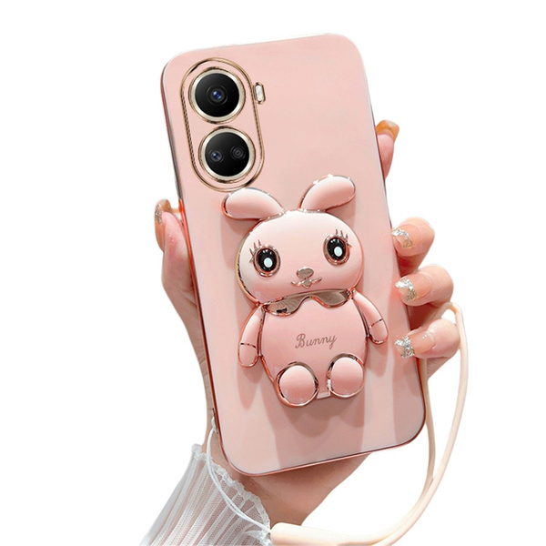 чехол для Huawei Nova 10 SE силиконовым мягким кролик подставка ...