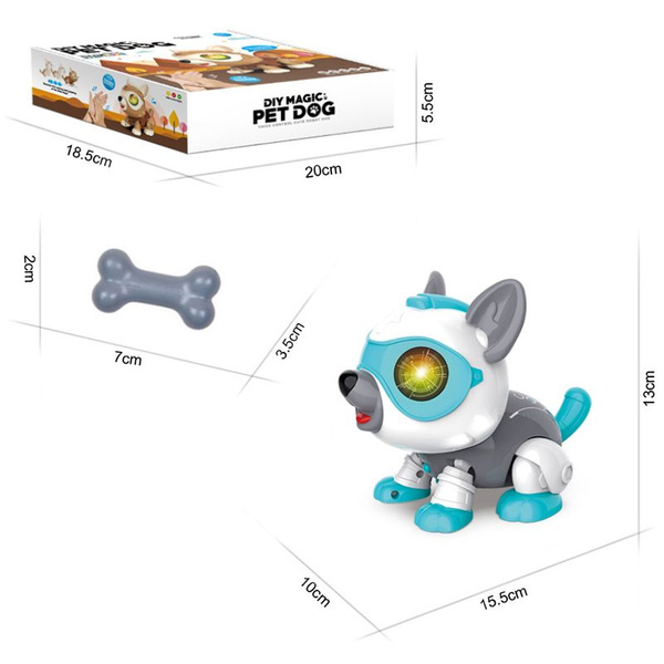 Робот-собака белая "Дружок" - купить с доставкой по выгодным ценам в ...