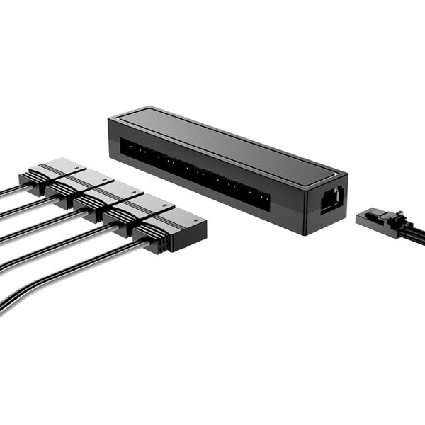 Сплитер Хаб для ARGB кулеров ID-Cooling FH-05 ARGB - купить кулер по ...