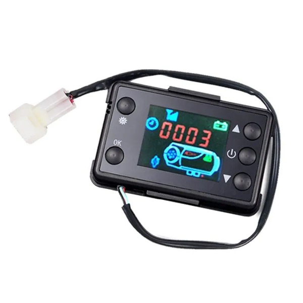 12В Контроллер дизельного стояночного отопителя с ЖК-экраном. / для ...