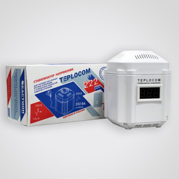 Стабилизатор сетевого напряжения Teplocom ST-222/500 (индикатор) купить ...