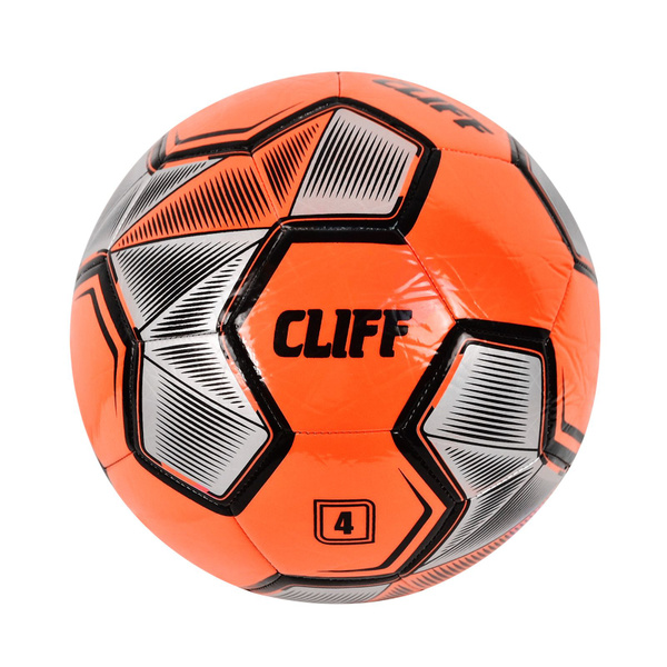 Футбольный мяч CLIFF CF-3251-, 4 размер, оранжевый купить по выгодной ...