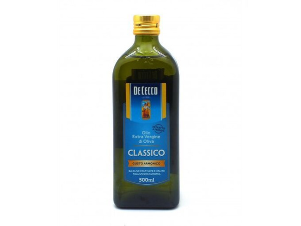 Масло оливковое De Cecco нерафинированное Extra Virgin Classico ...