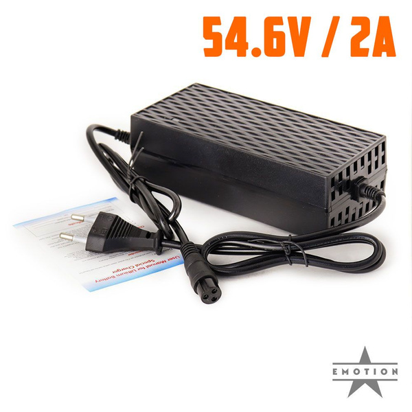 Зарядное устройство (блок питания 54.6V, 2A) для электросамоката Kugoo ...