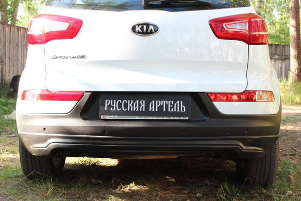 Тюнинг обвес заднего бампера для Киа Спортейдж 3 2010-2016, Kia ...
