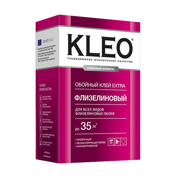 Клей для обоев Kleo EXTRA 35 для всех видов флизелиновых обоев ...