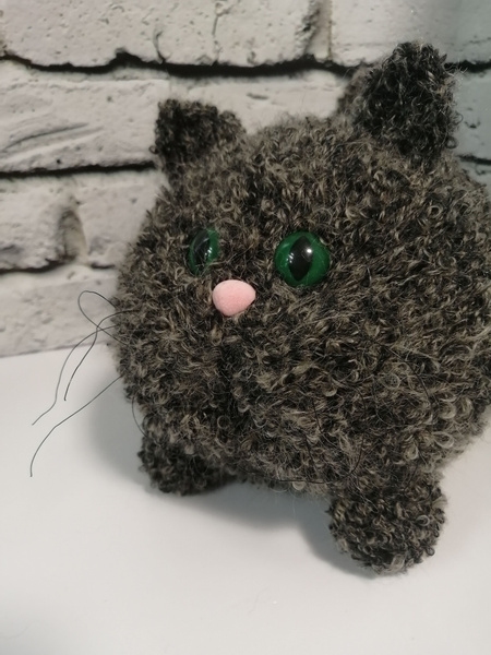 Игрушка ручной работы Толстый Кот Обормот - купить с доставкой по ...