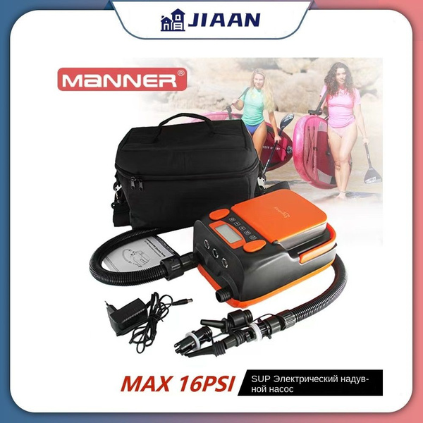 Насос аккумуляторный двухступенчатый HT-790 Seanovo для лодок ПВХ ( 0 ...