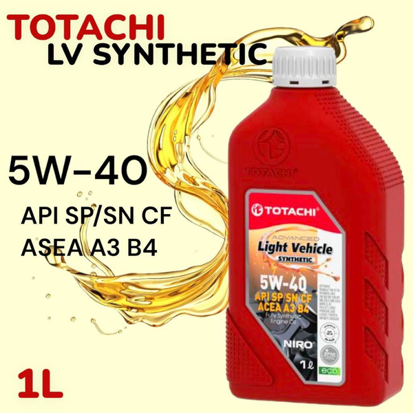 Масло моторное TOTACHI 5W-40 Синтетическое - купить в интернет-магазине ...