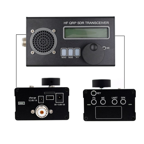 Многочастотный коротковолновый радиоприемник USDX QRP с открытым ...