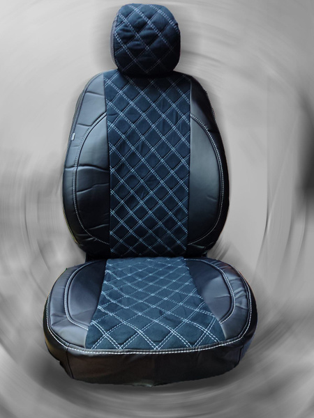 Чехлы для автомобильных сидений комплект Premium на RENAULT LOGAN 2 ...