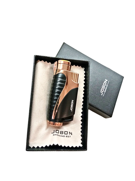 Зажигалка газовая подарочная JOBON / подарок мужчине /турбо зажигалка ...