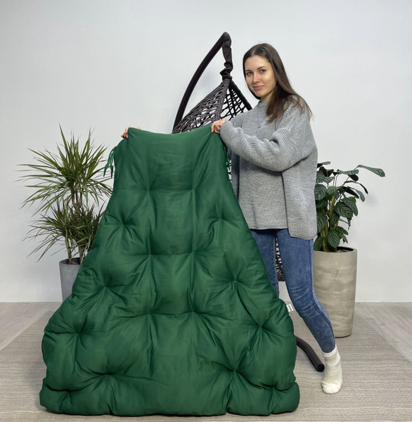 Подушка для подвесного кресла/качелей COMFORT Зеленый - купить с ...