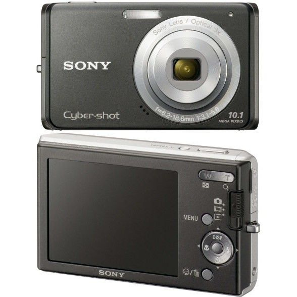 Sony Cyber-shot DSC-W180 Black Компактный фотоаппарат купить на OZON по ...
