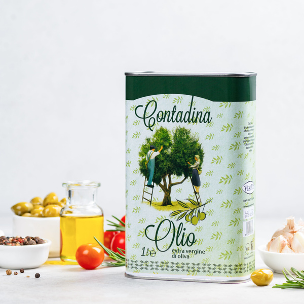 Натуральное оливковое масло VesuVio Contadina Olio Extra Vergine Di ...