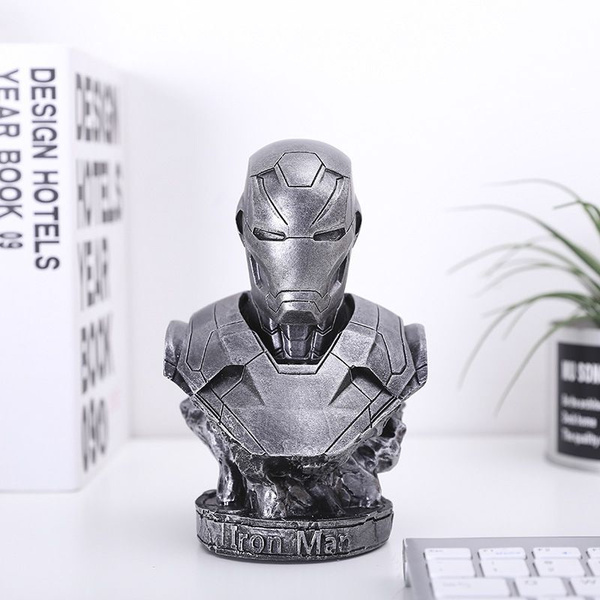 Marvel Avengers GK Модель из смолы Бюст Железного человека Статуя MK46 ...