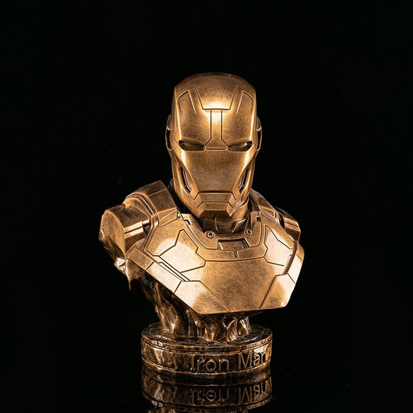 Marvel Avengers GK Модель из смолы Бюст Железного человека Статуя MK46 ...