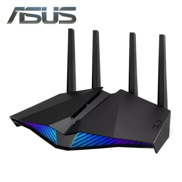 Роутер ASUS RT-AX82U V2, черный, 2.4 ГГц, 5 ГГц купить по низкой цене с ...