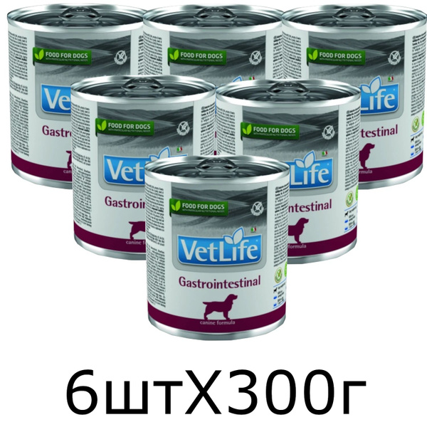 Farmina Консервы VET LIFE NATURAL DIET DOG GASTROINTESTINAL, Вет Лайф ...