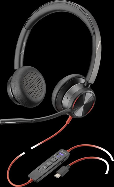 Характеристики Plantronics Наушники проводные с микрофоном, черный ...