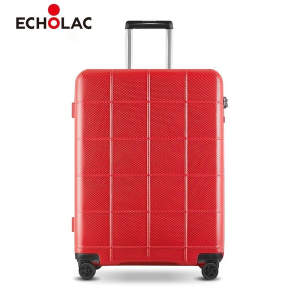 Чемодан ECHOLAC модный женский чемодан, Пластик, 54 см, 48 л - купить с ...