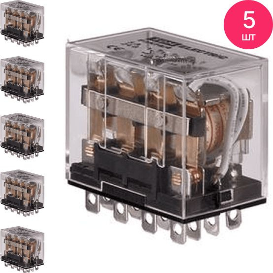 Реле промежут. 5А 12В DC РЭК 78/3 (комплект из 5 шт) - купить по ...