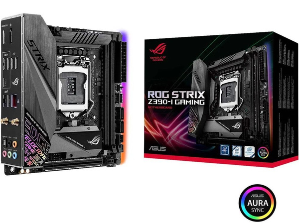 Материнская плата ASUS Материнская плата ASUS ROG STRIX Z390-I GAMING ...