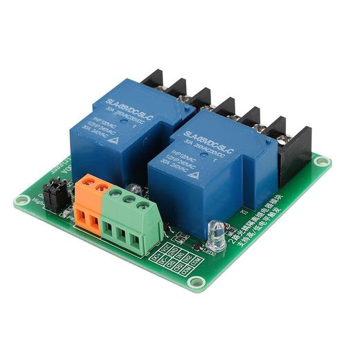 Релейный 2-канальный модуль 12 Вольт / 220в 30А - купить по выгодной ...