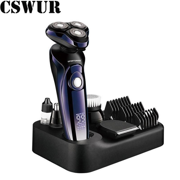 Manecode MAVERICK Men's Electric Shaver 7-in-1 Set, USB зарядная ...