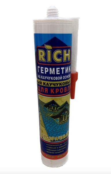 Каучуковый Герметик RICH, Для дверей, прозрачный - купить по низким ...