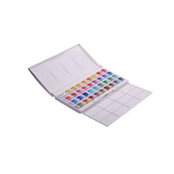 Невская палитра Краски акварельные Белые ночи, 1942258, 2.5 мл, 36 цв ...