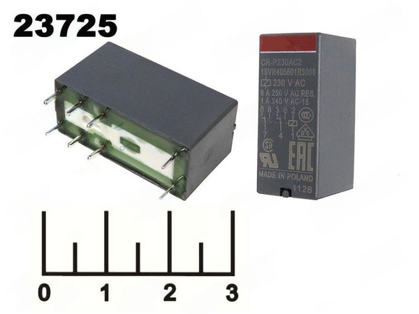 Реле 220V 8A/250V CR-P230AC2 купить на OZON по низкой цене (918148688)