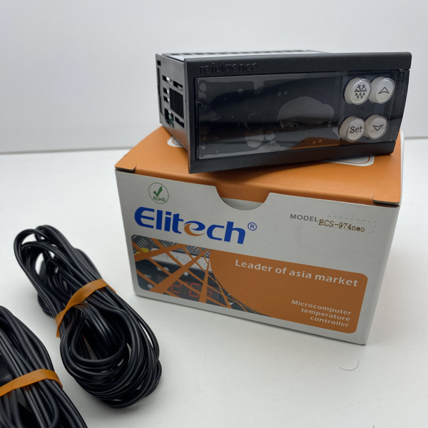 Контроллер ECS-974neo Elitech(2 датчика) - купить с доставкой по ...