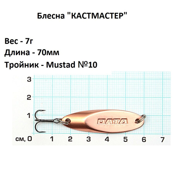 Колеблющаяся Блесна ОЛТА КАСТМАСТЕР - купить по низким ценам в интернет ...
