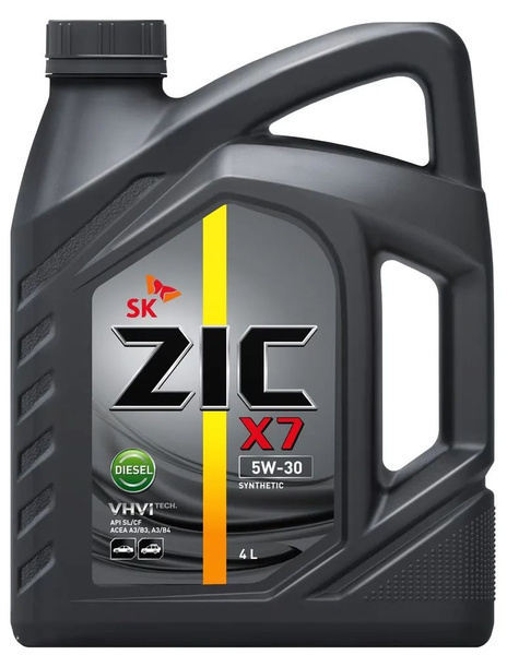 Масло моторное ZIC 5W-30 Синтетическое - купить в интернет-магазине ...