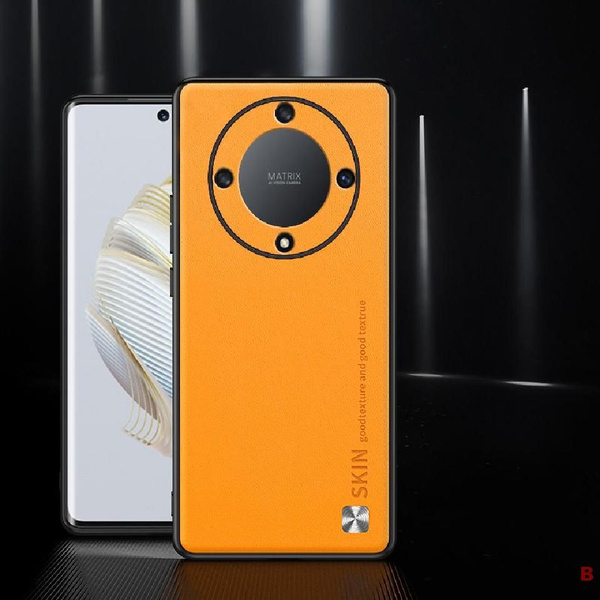 Простой и стильный кожаный чехол для Honor X9a и Honor Magic5 Lite ...
