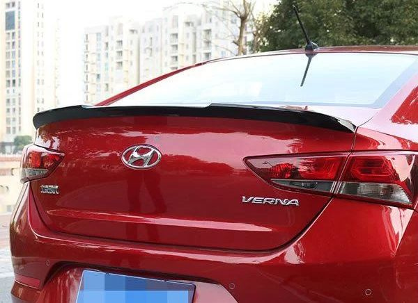 Вопросы и ответы о Спойлер для Hyundai Solaris 2 (2017+) в черном ...