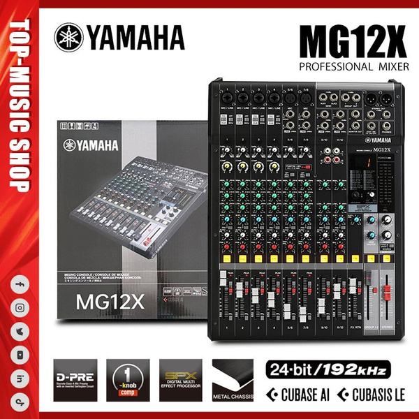 Yamaha MG12X Аналоговый микшерный пульт - купить с доставкой по ...