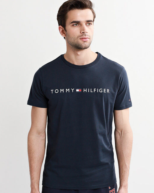 tommy hilfiger cn ss tee logo flag