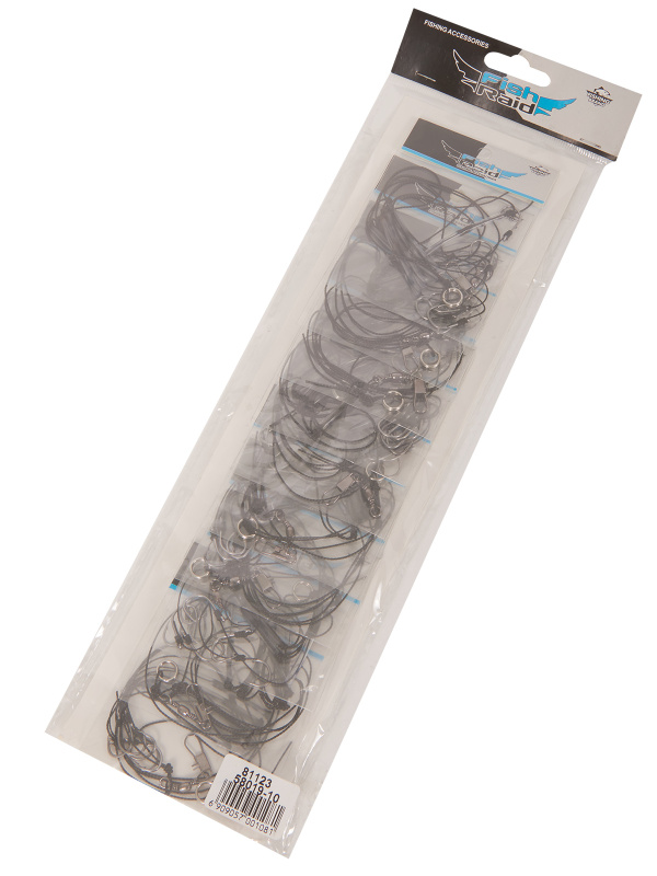 Характеристики Донка кордовая нить, 4 крючка, FishRaid, 10 шт ...