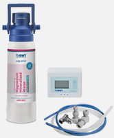 Система глубокой фильтрации - фильтр под мойку BWT MPC500 со счетчиком расхода воды для жесткой воды удаление бактерий и микропластика с минерализацией магнием и ультрафильтрационной мембраной, ресурс до 7000 литров. Фильтры BWT 